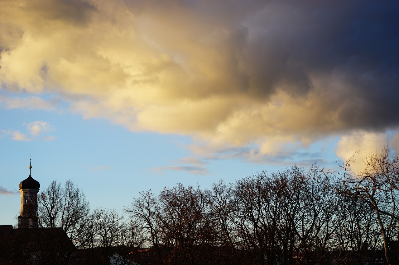 sky clouds cloudiness free photo