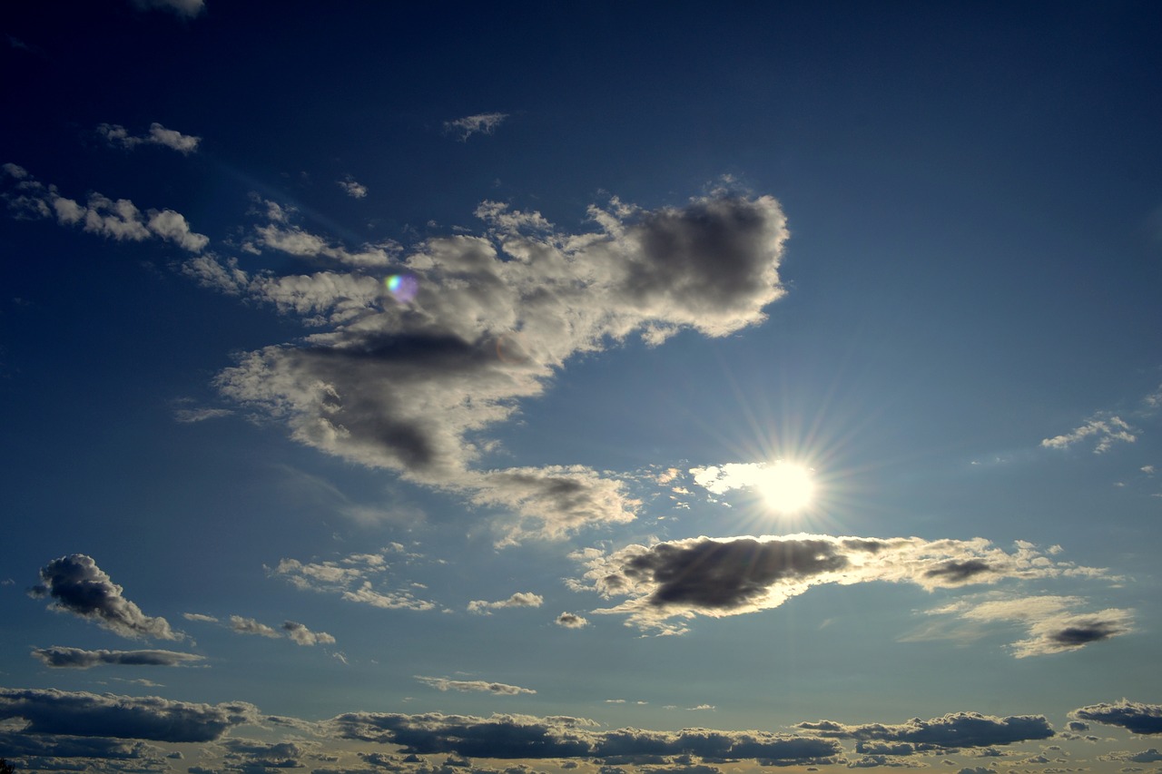 sky clouds italy free photo