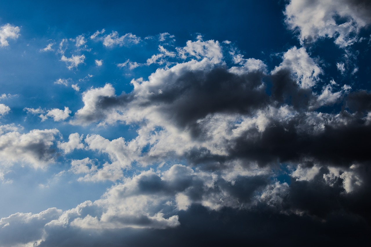 sky clouds blue sky clouds free photo