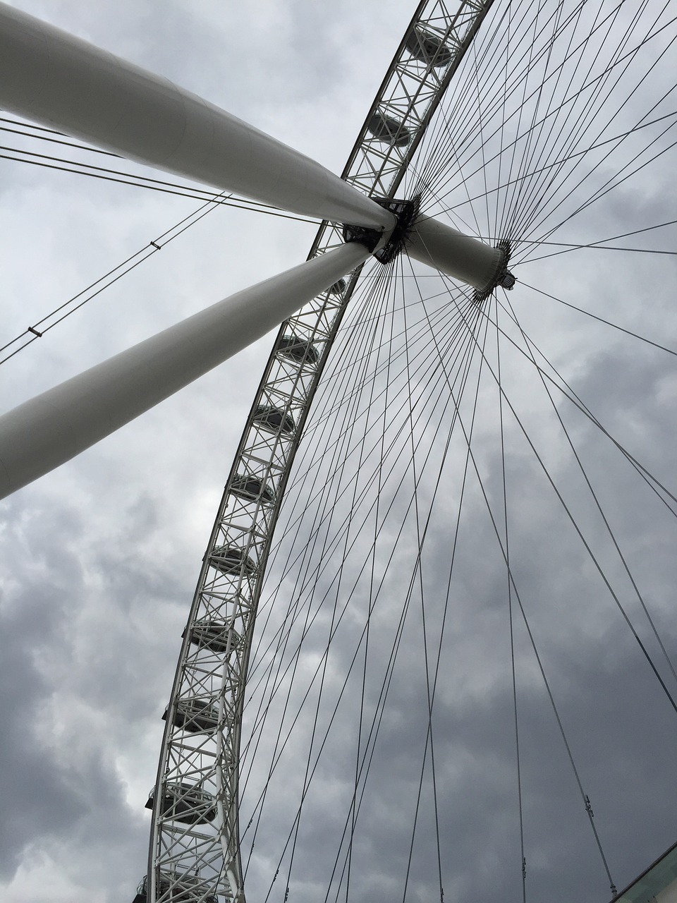 sky london eye england free photo