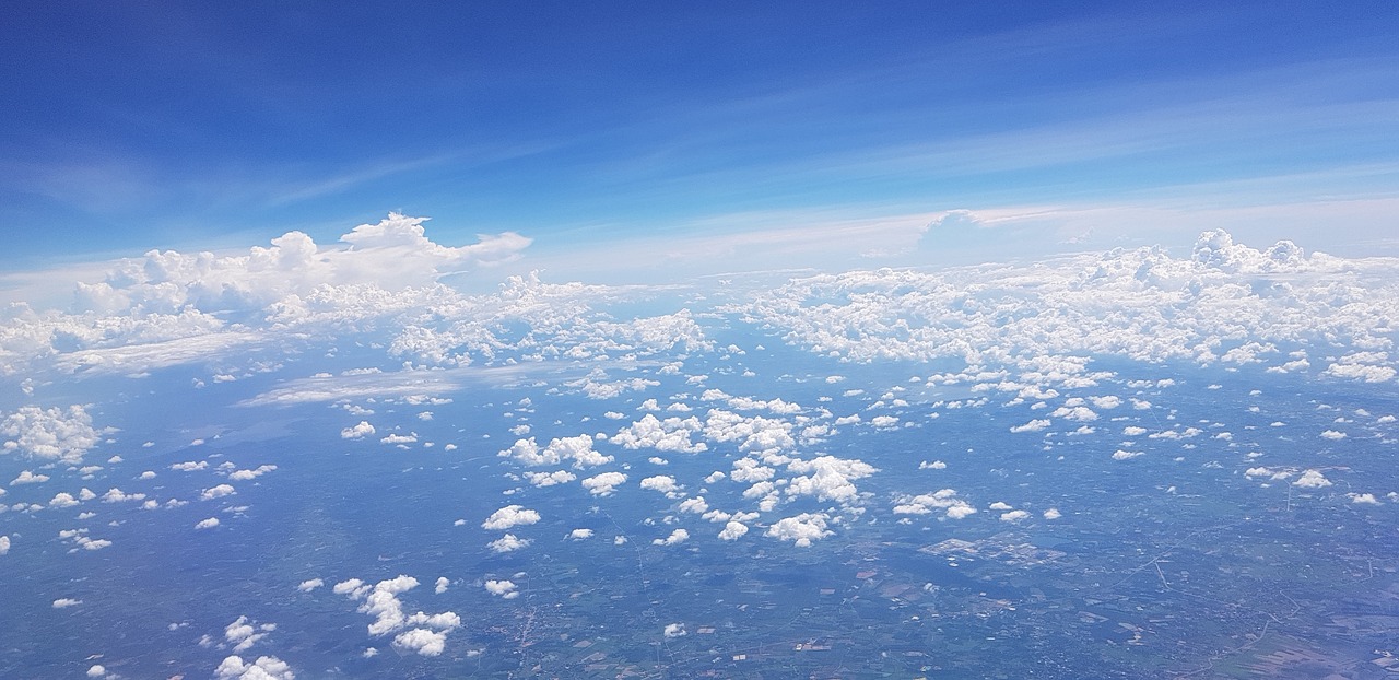 sky cloud horizon free photo