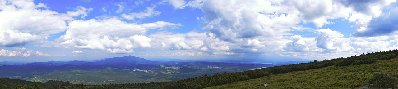 sky mountains panorama free photo