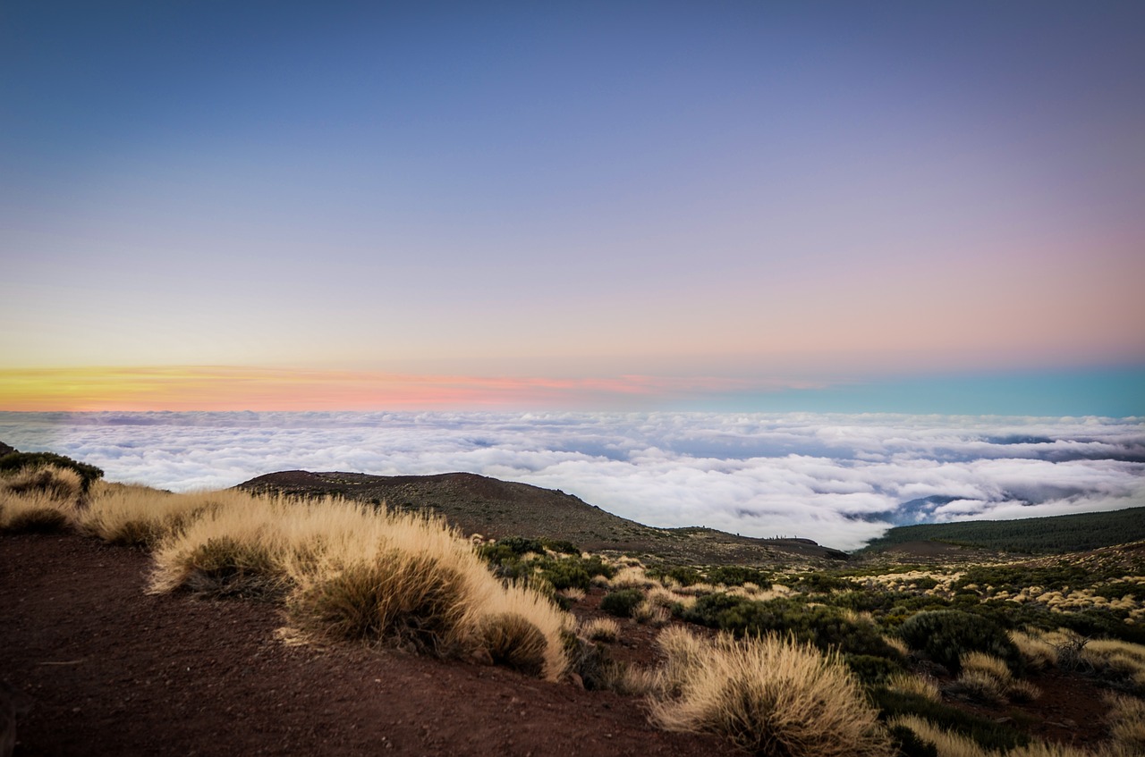 sky landscape sunset free photo