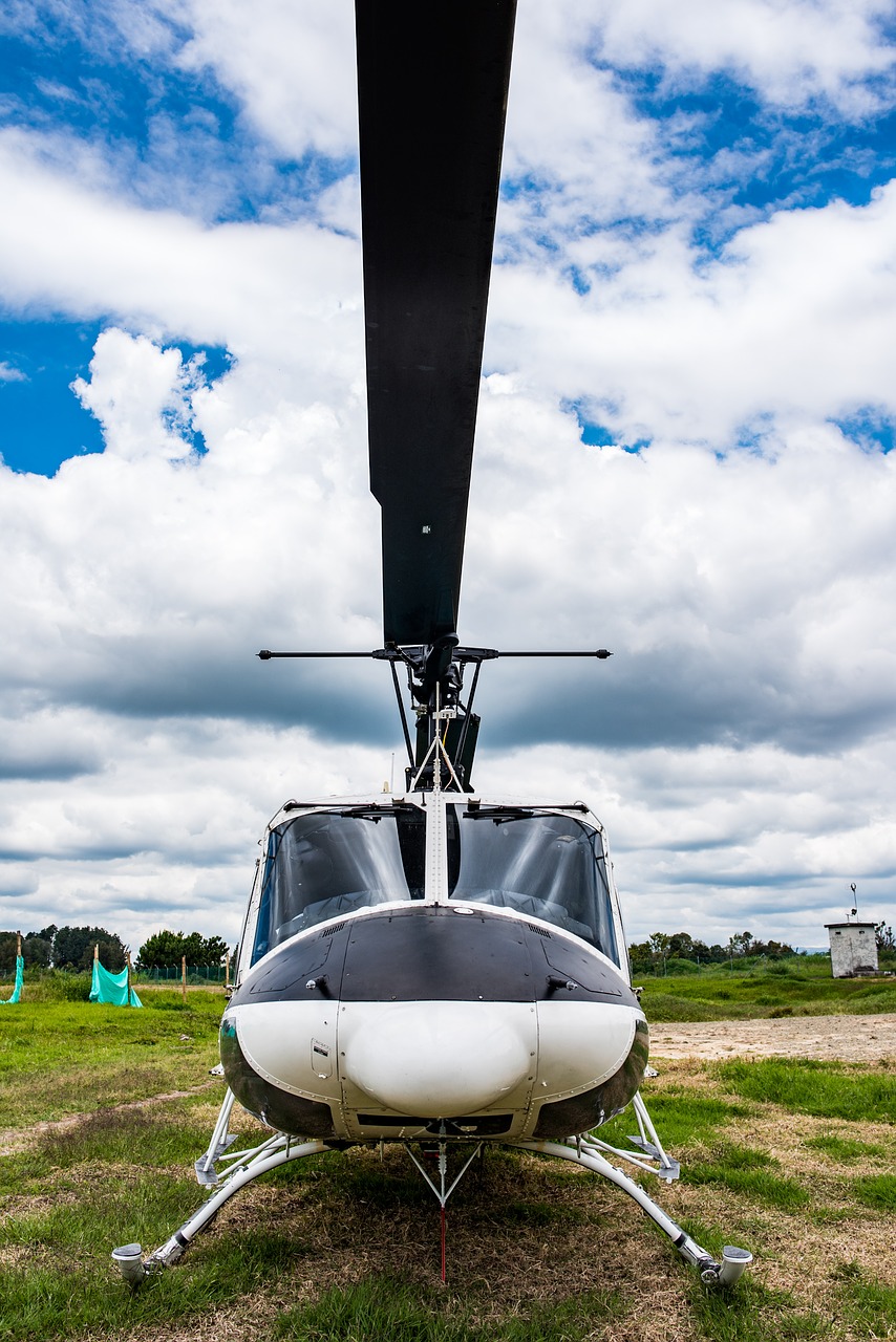 sky transport helicopter free photo