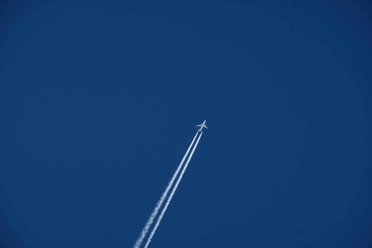 sky aircraft jet free photo