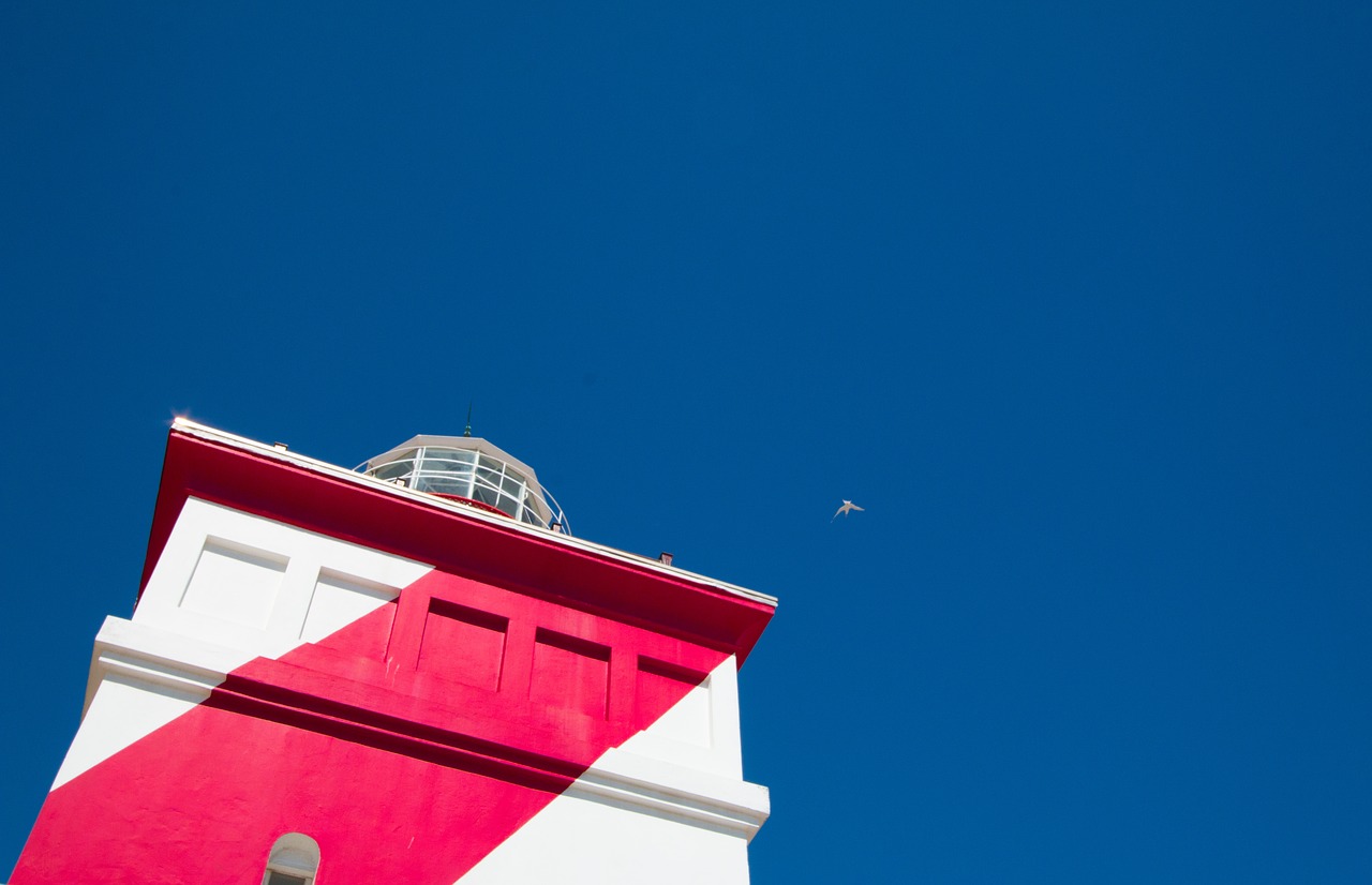 sky lighthouse architecture free photo