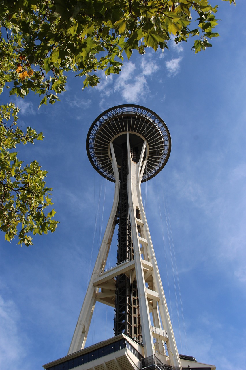 sky architecture steel free photo