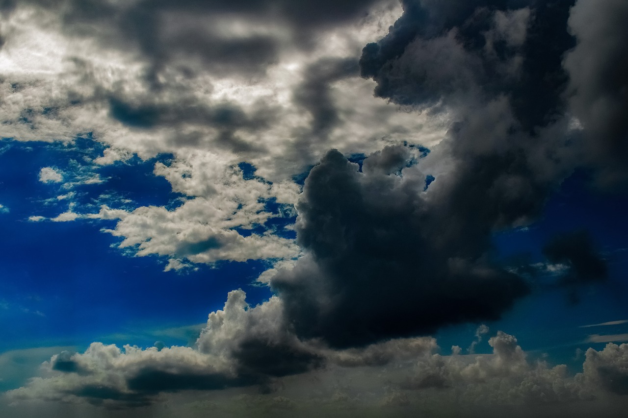 sky clouds dramatic free photo