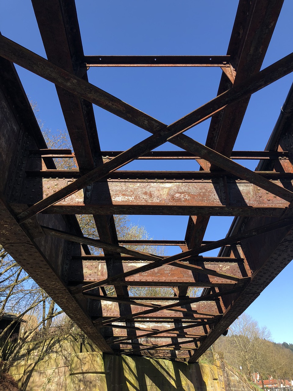 sky  bridge  steel free photo