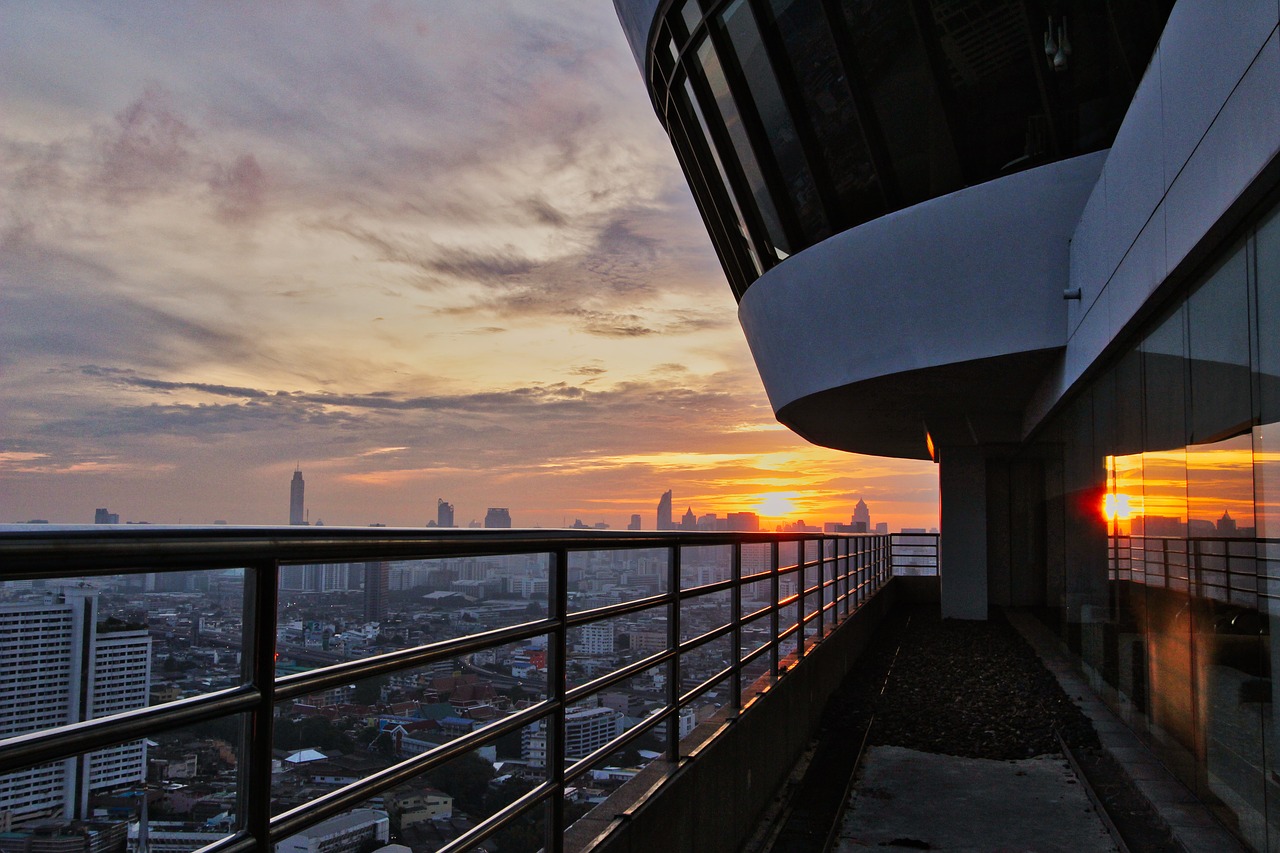 sky  bridge  travel free photo