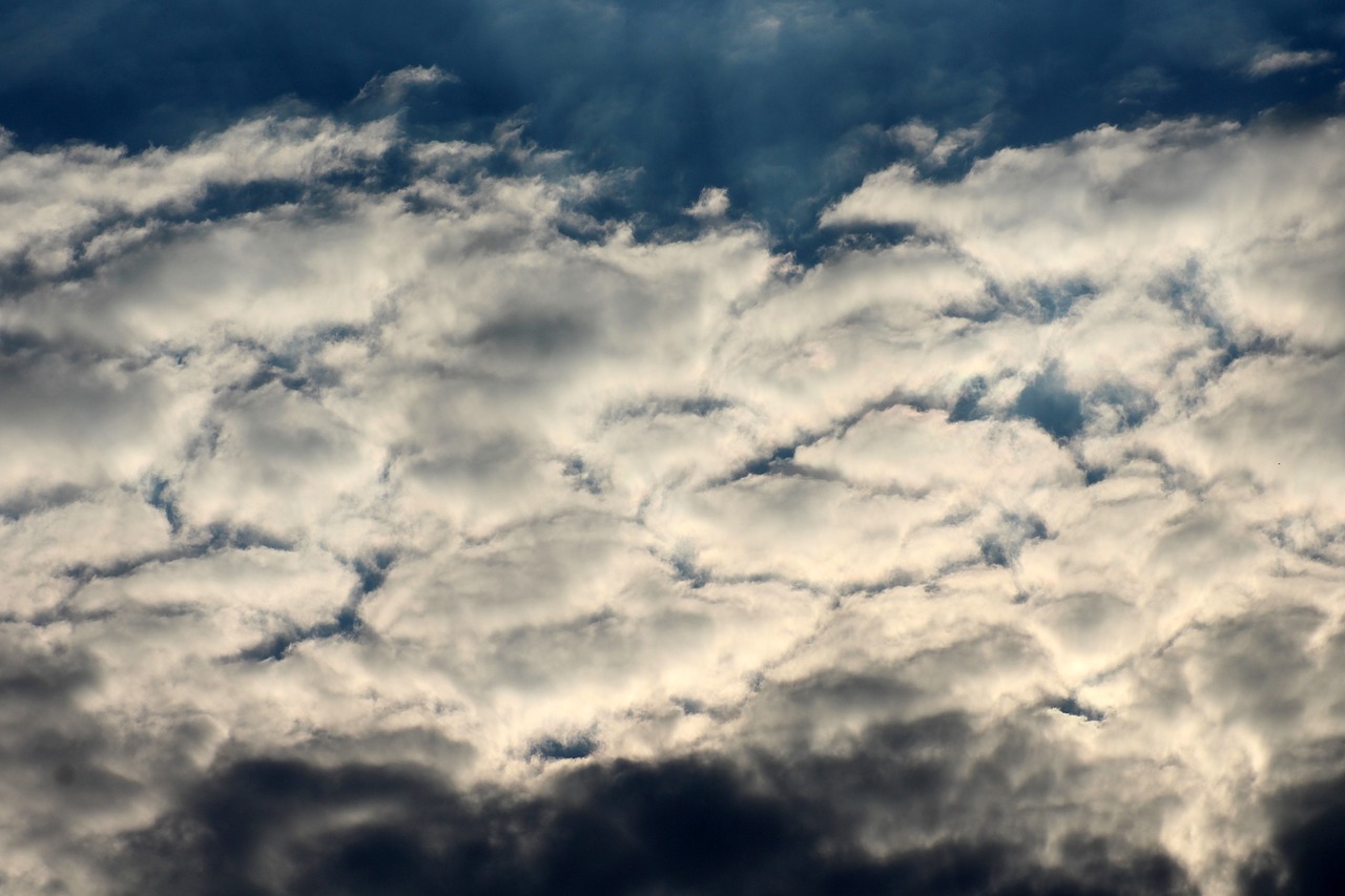 sky  evening  clouds free photo