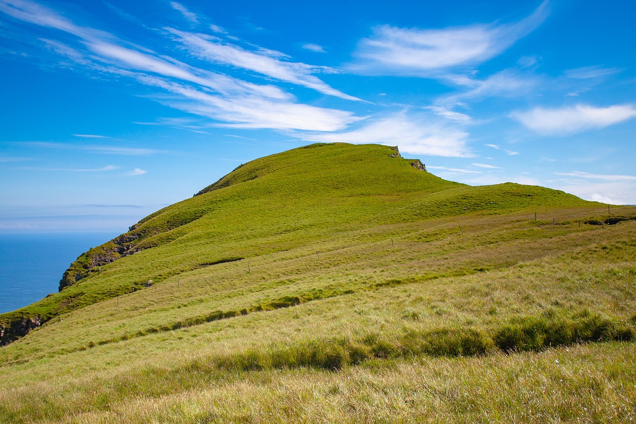 sky  grass  landscape free photo