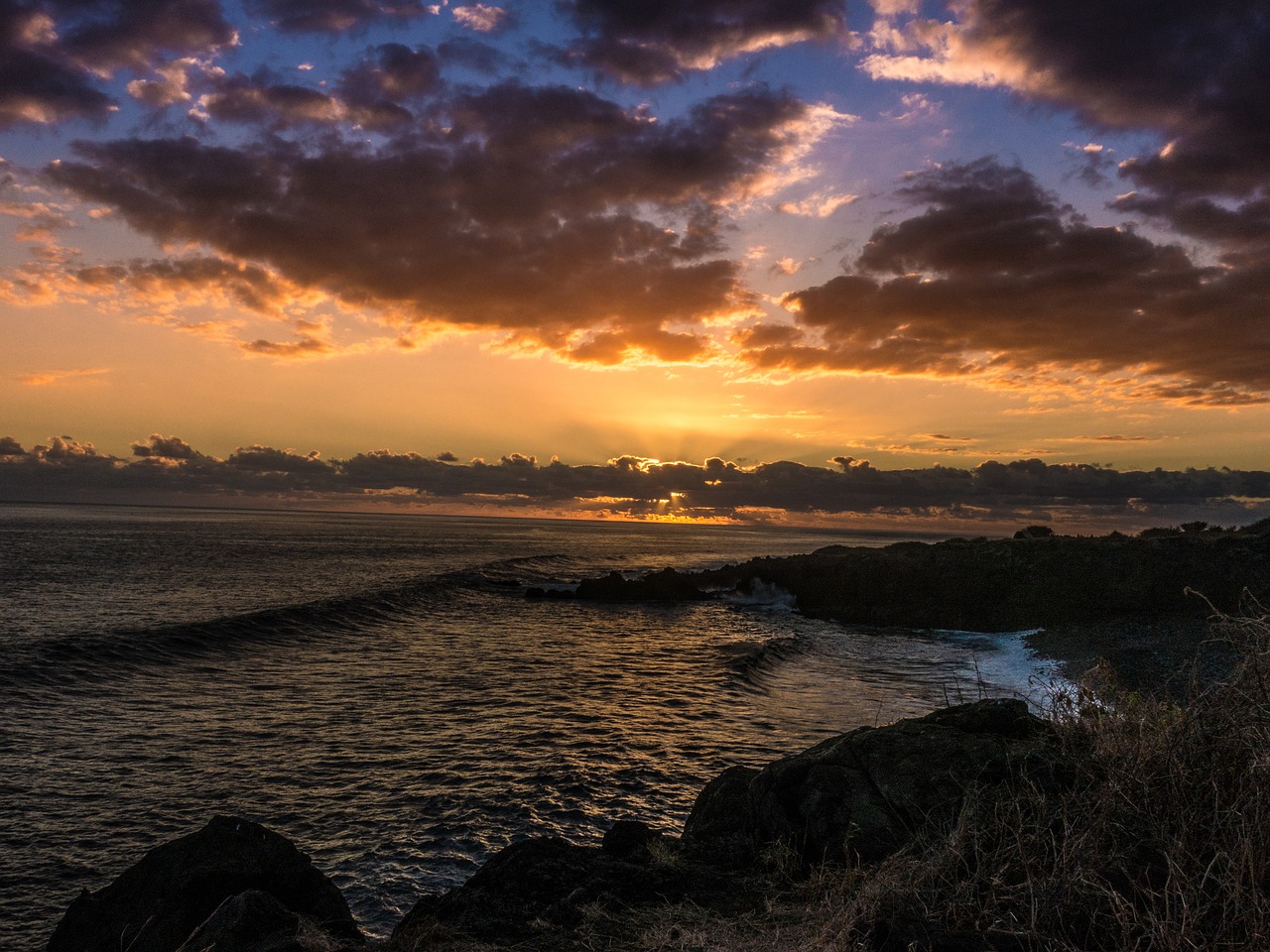 sky  sunrise  clouds free photo