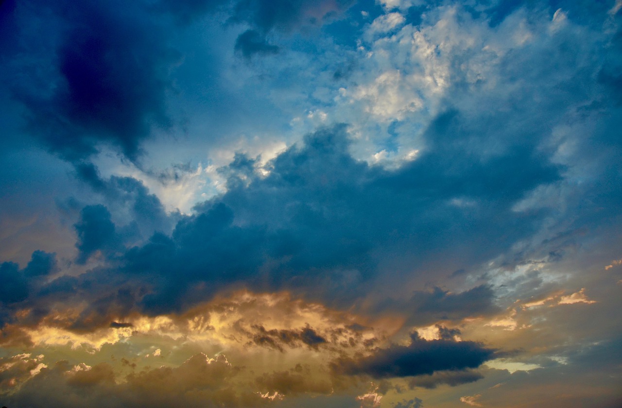 sky  clouds  sunset free photo