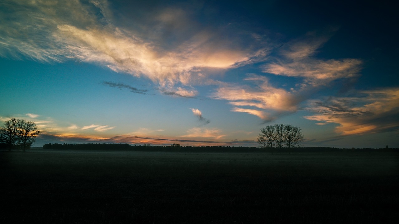 sky  horizon  mist free photo