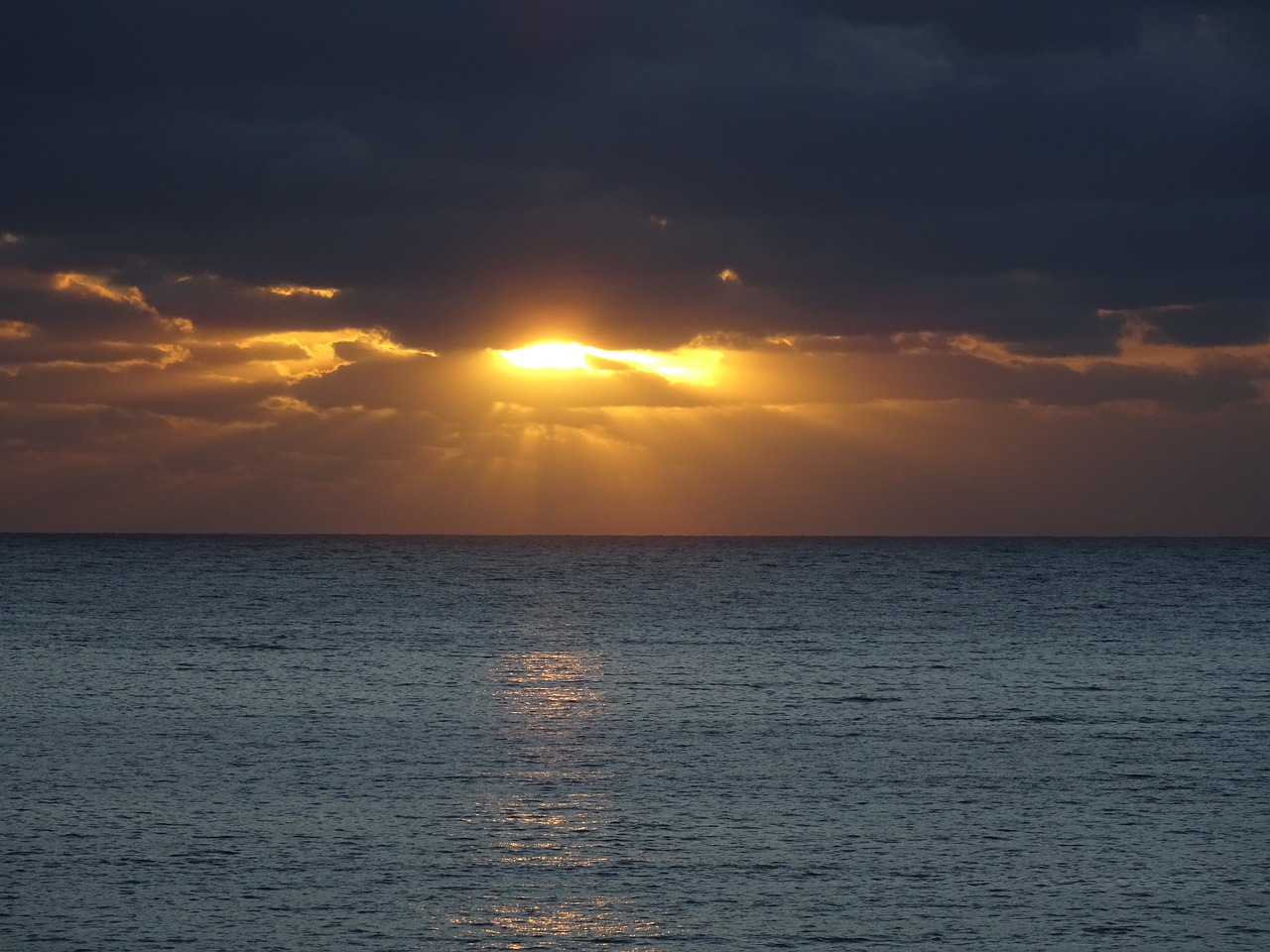 sky  clouds  sea free photo