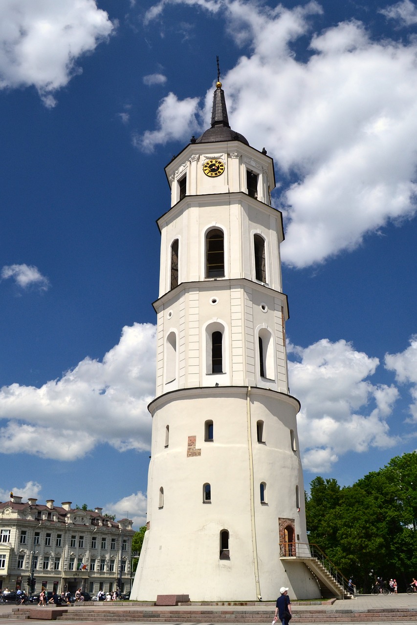 sky  clouds  tower free photo