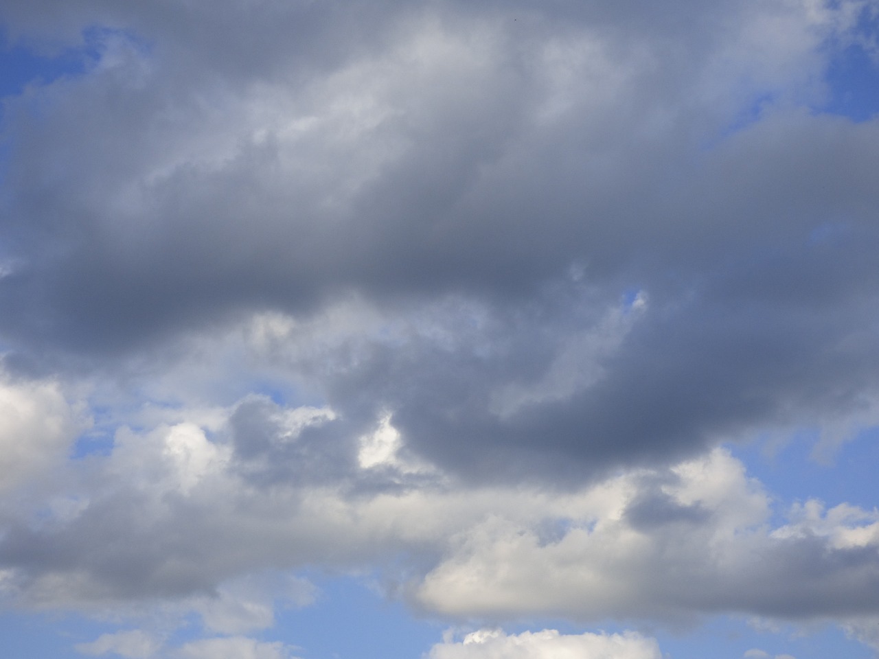 sky clouds blue free photo