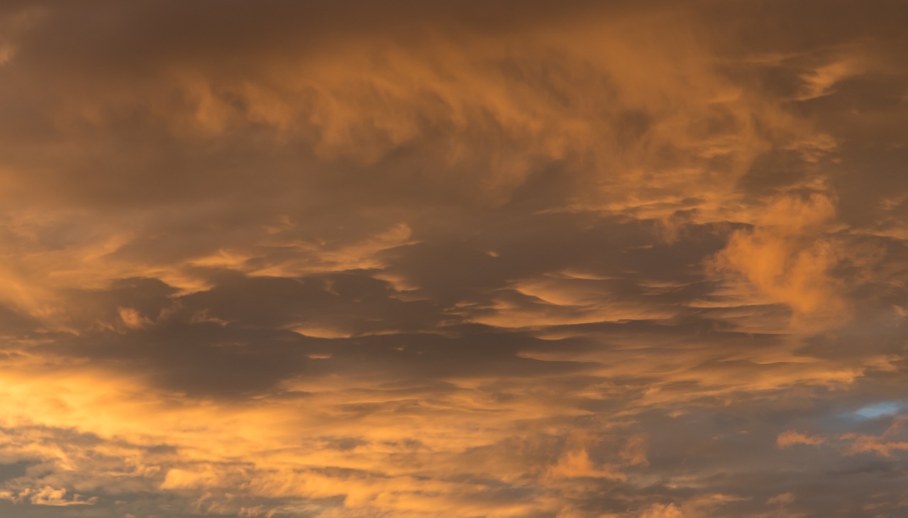 sky  clouds  sunset free photo