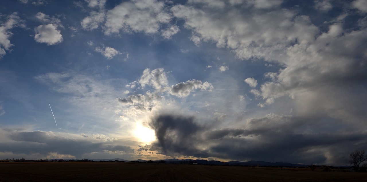 sky clouds outdoors free photo