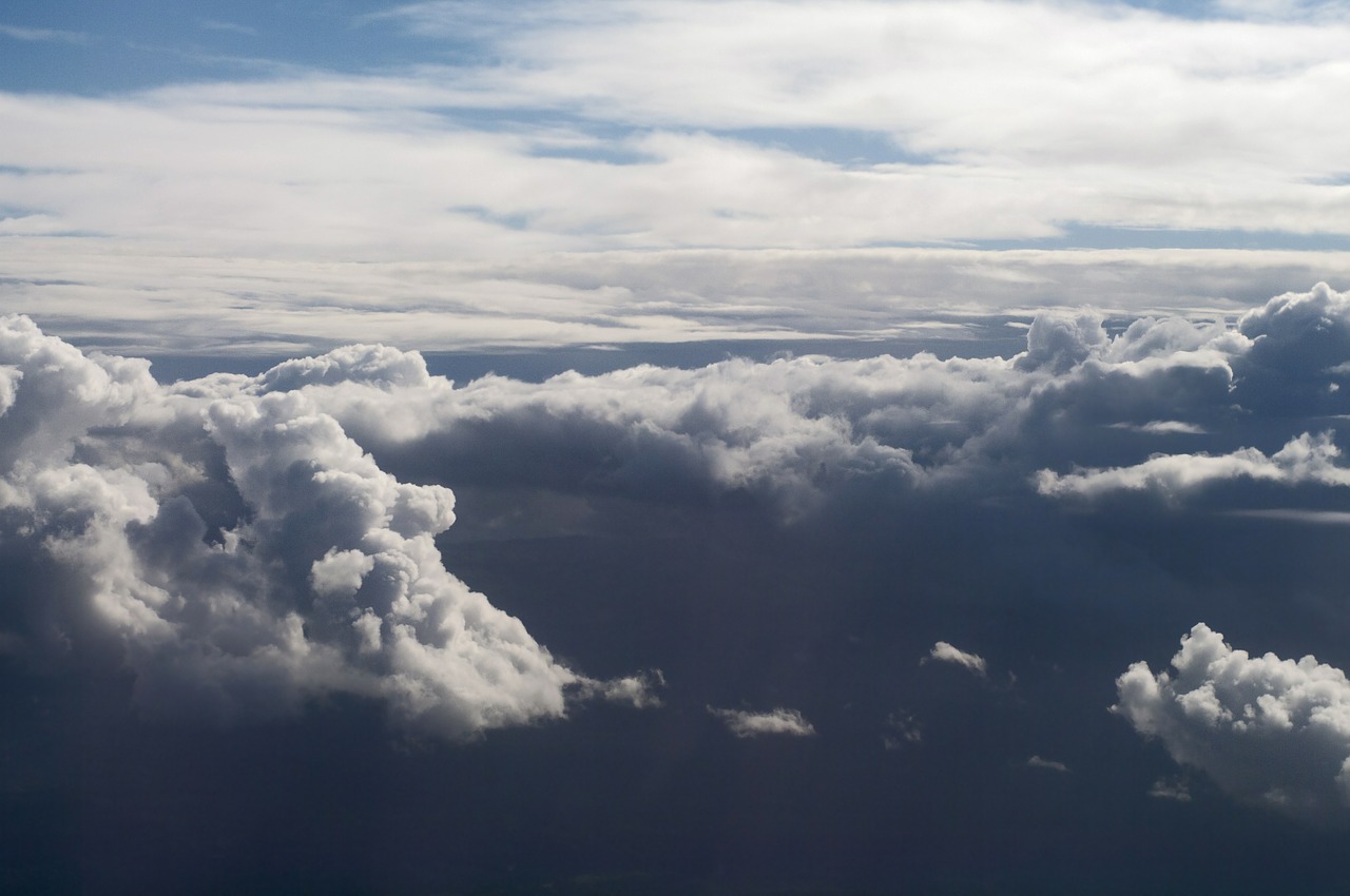 sky clouds outdoors free photo