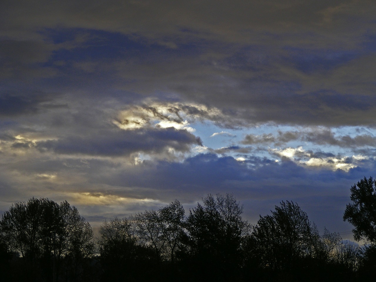 sky storm clouds clouds free photo