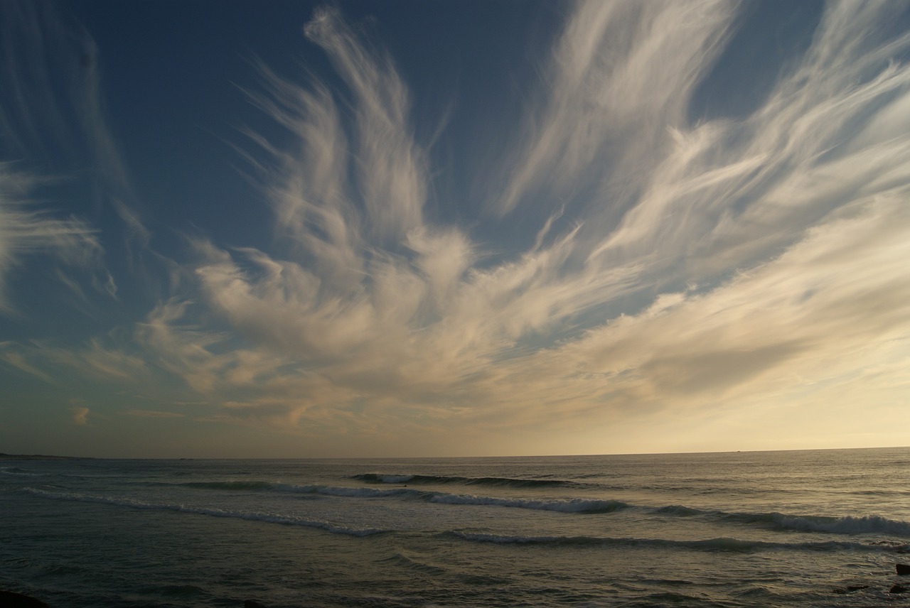 sky clouds sunset free photo