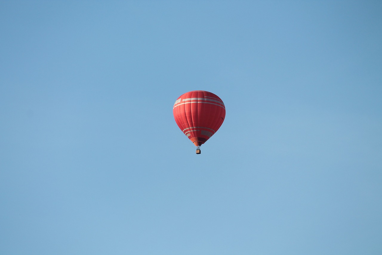 sky hot air balloon balloon free photo