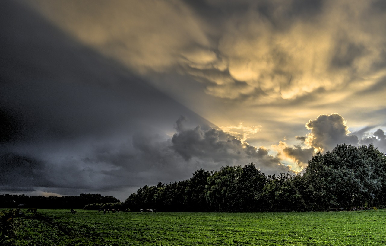 sky cloudy hdr free photo