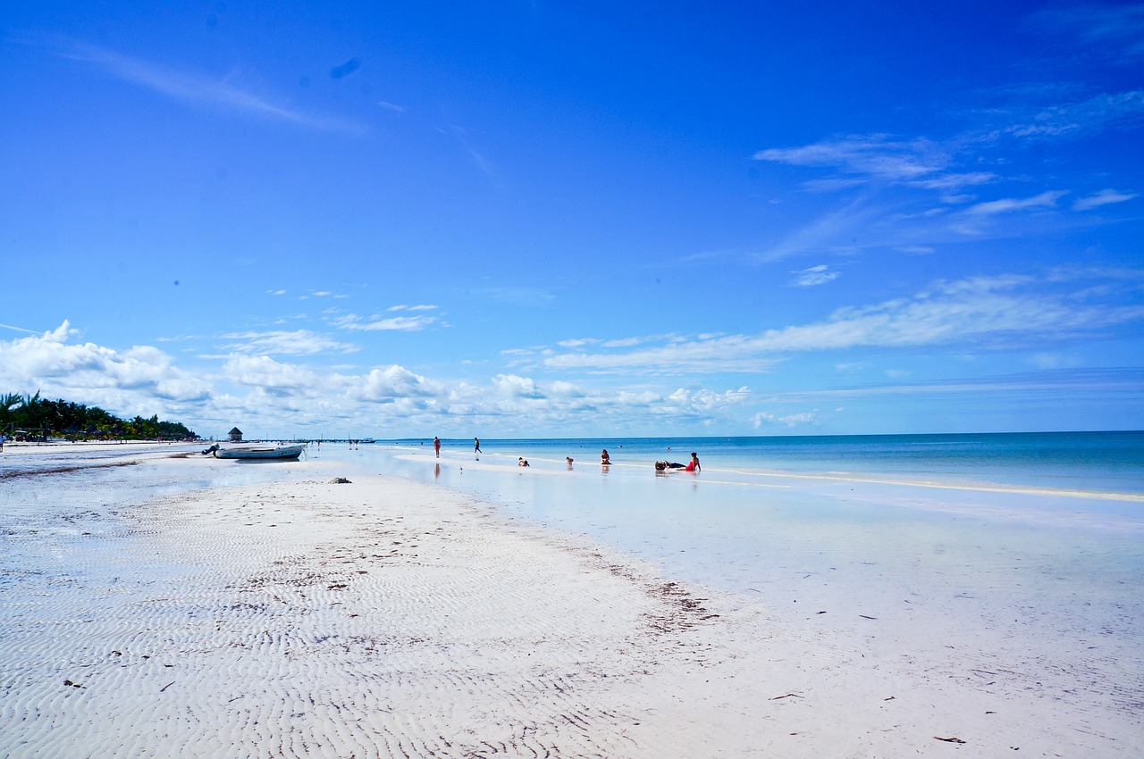 sky blue sea free photo