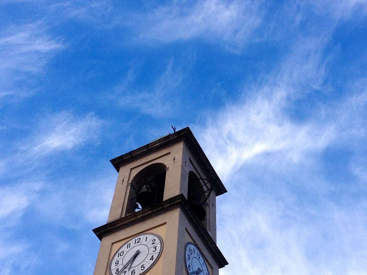 sky clouds church free photo