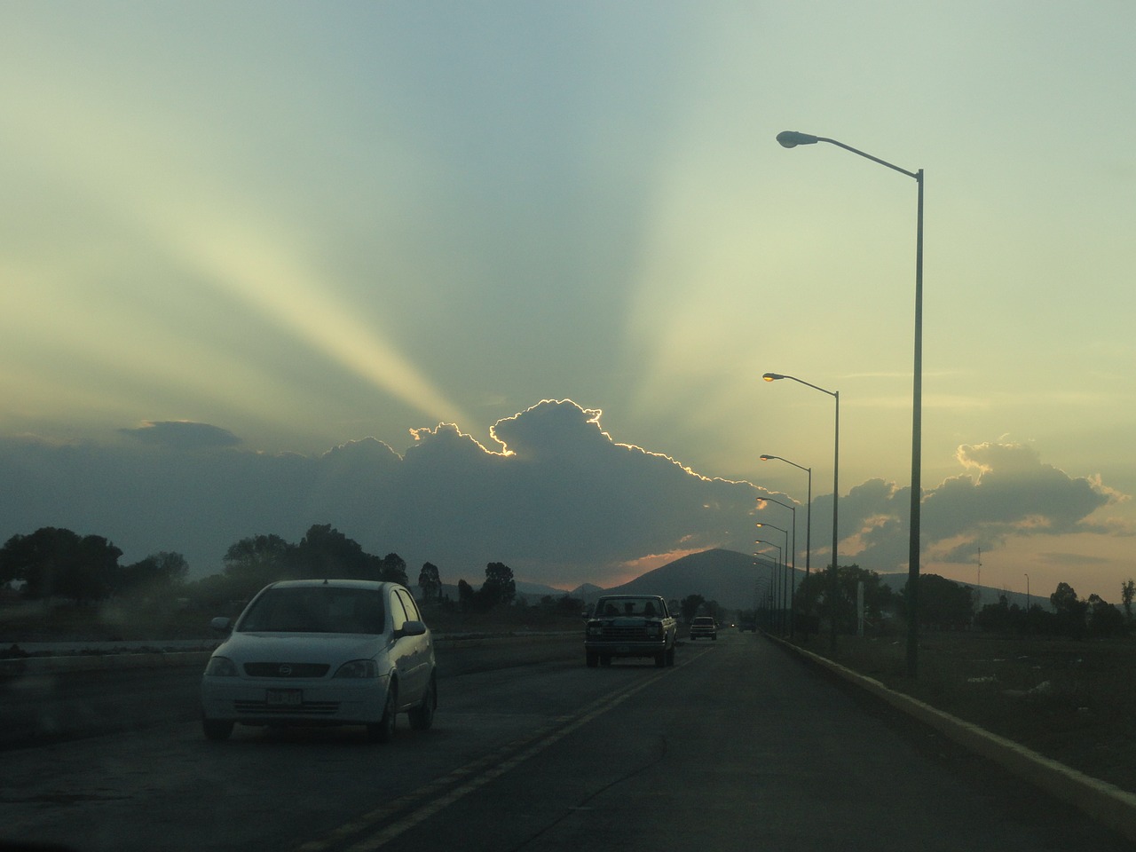 sky clouds light free photo