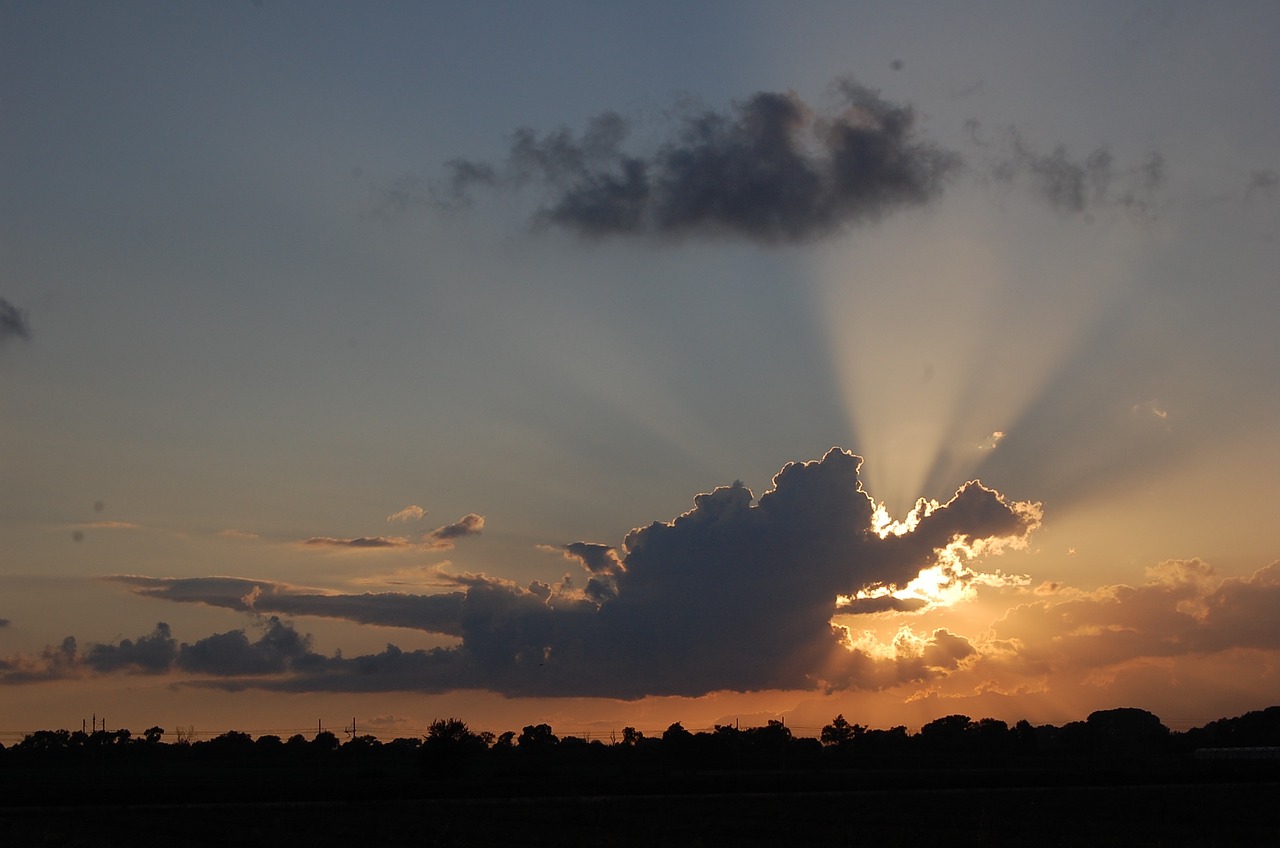 sky cloud sunset free photo