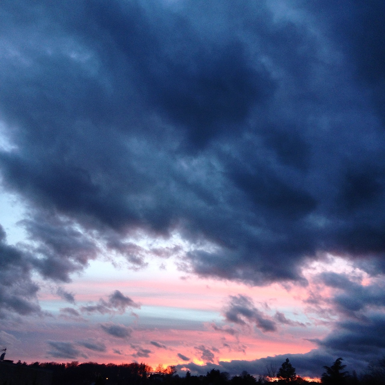 sky storm clouds free photo