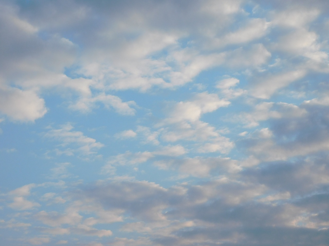 sky clouds blue free photo