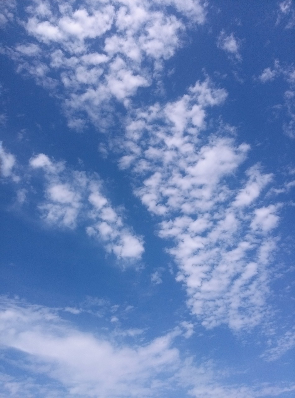 sky blue sky cloud free photo