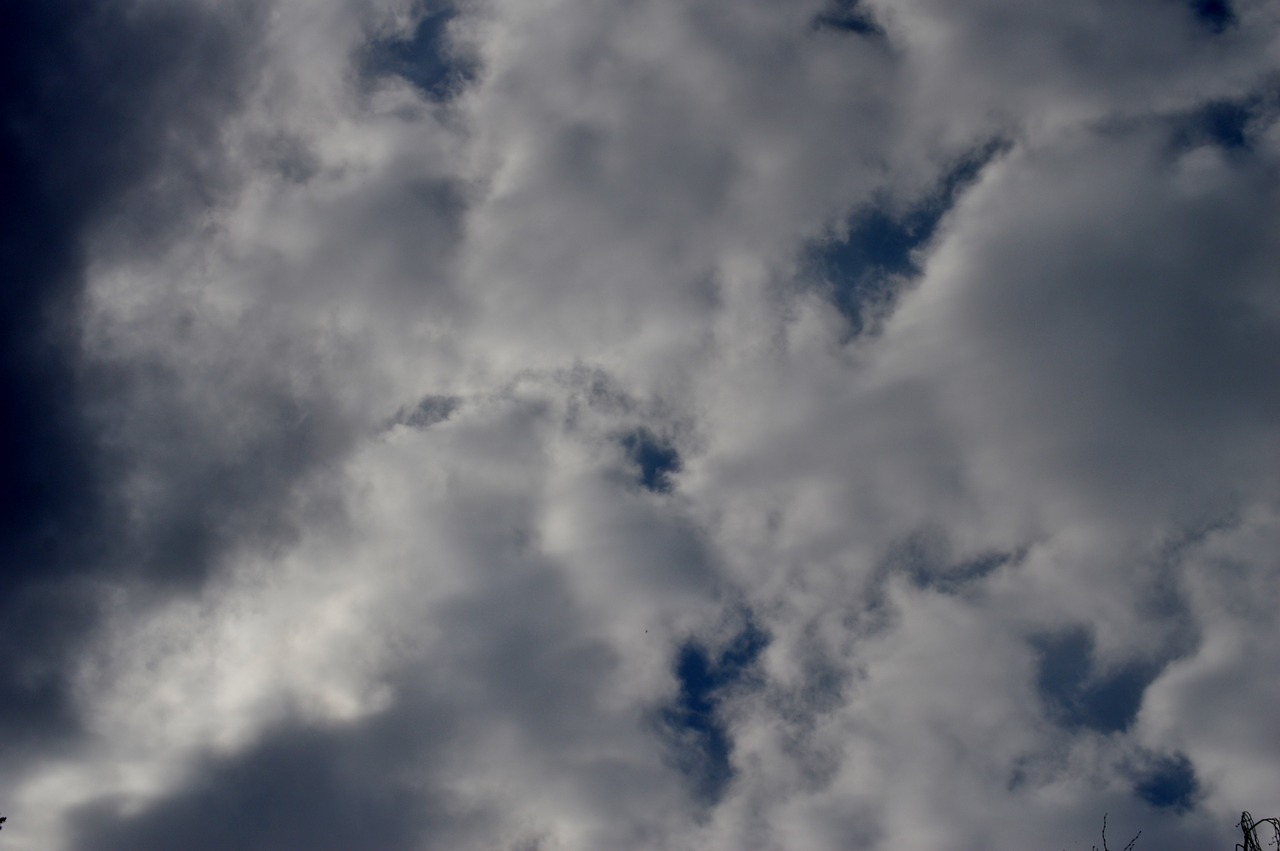 sky clouds background free photo