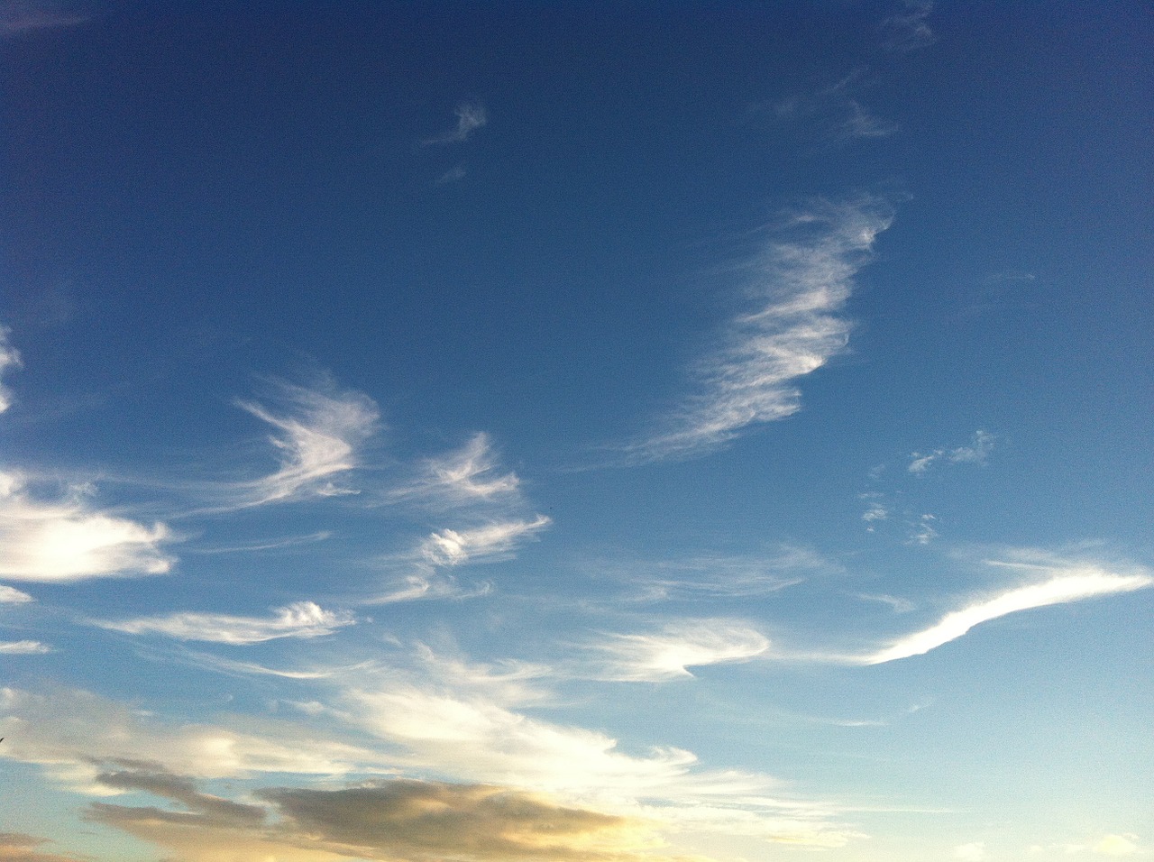 sky cloud blue sky free photo