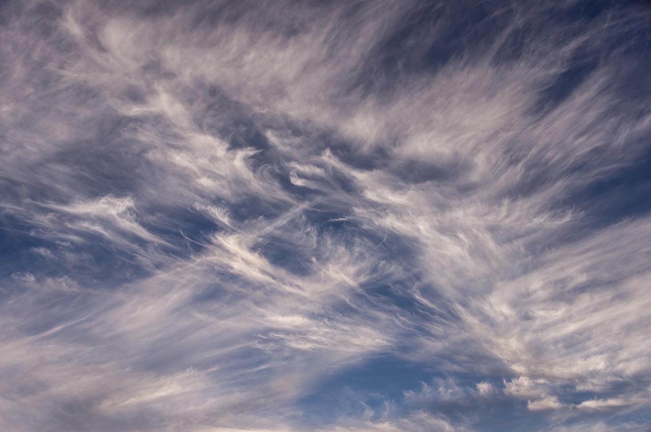 sky clouds sun light free photo