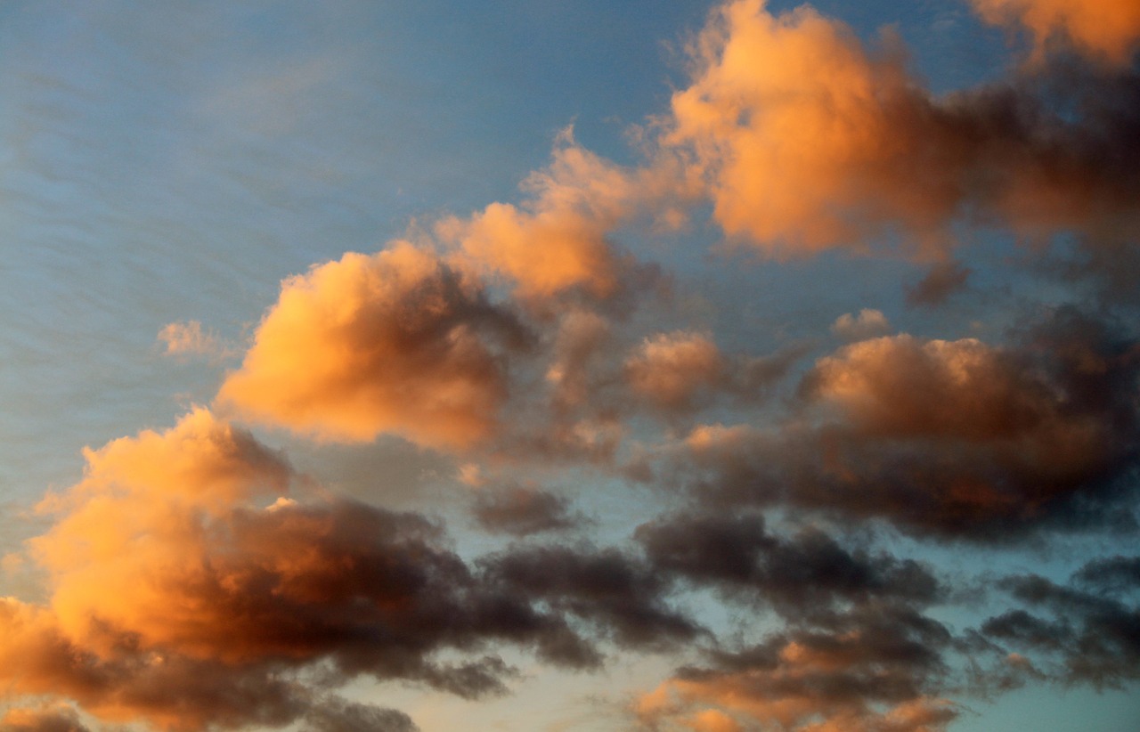 sky clouds cloud cover free photo