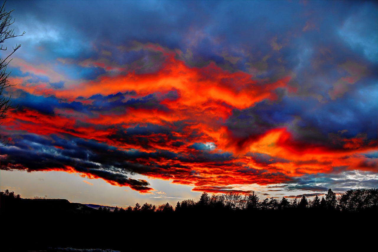 sky clouds dramatic free photo