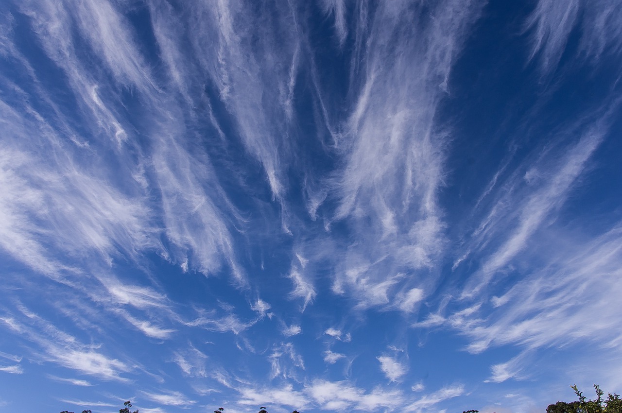 sky clouds sun light free photo