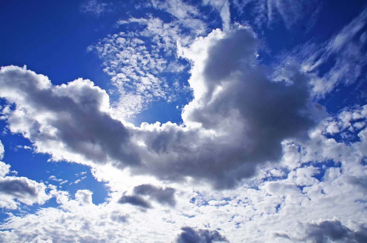 sky clouds nature free photo