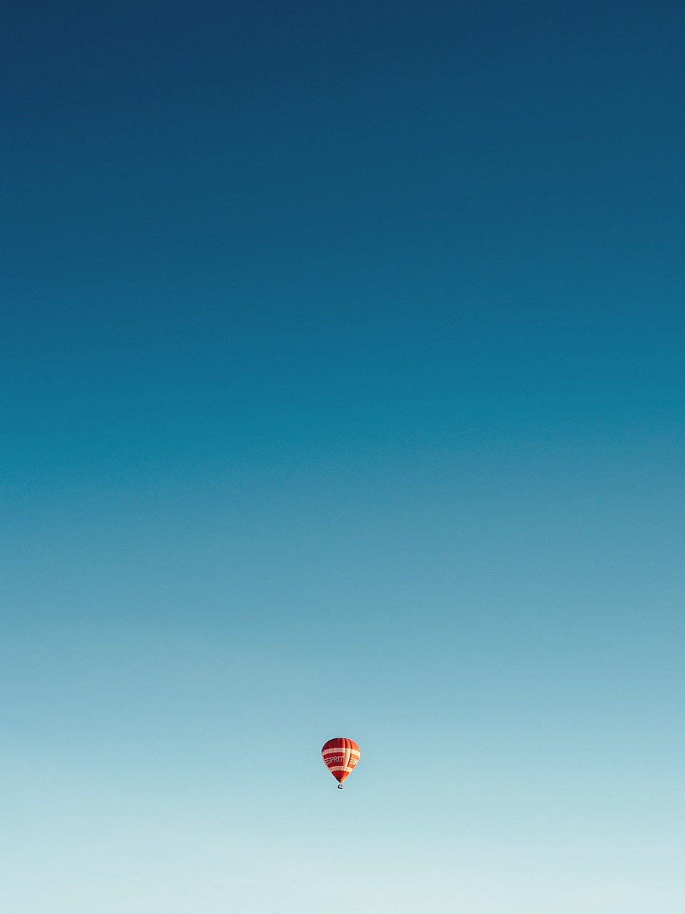 sky balloon flying free photo