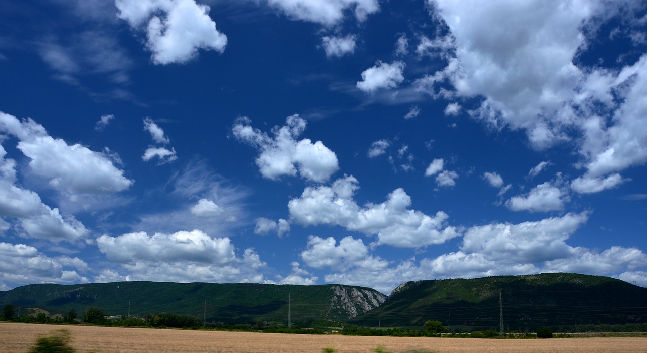 sky clouds panorama free photo