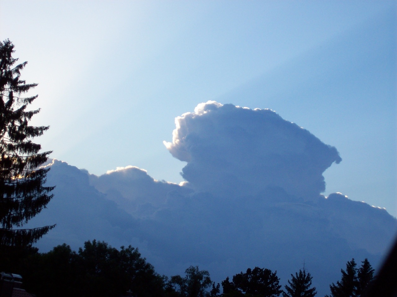 sky clouds cloud head free photo