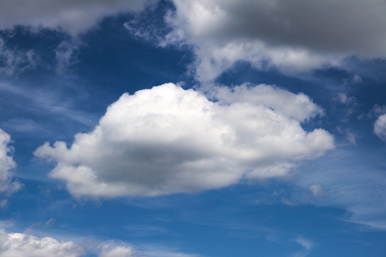 sky cloud blue free photo