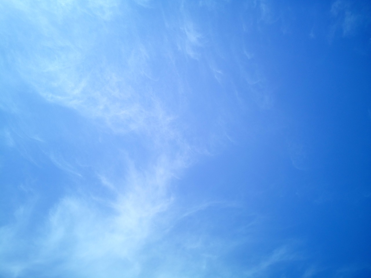 sky firmament blue free photo