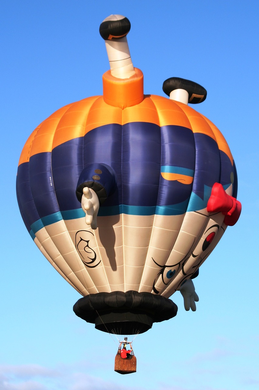 sky balloon outdoors fun free photo