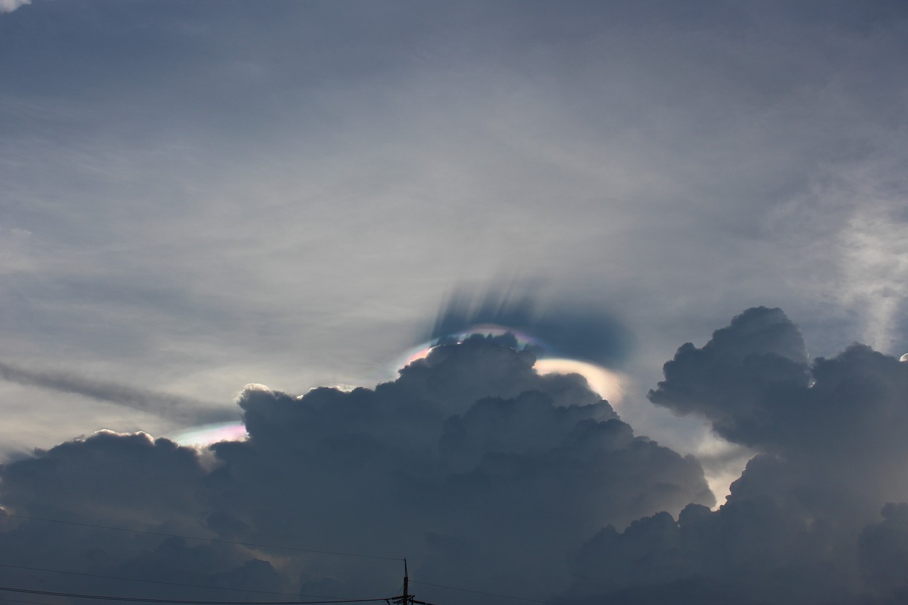 sky clouds bangkok thailand free photo